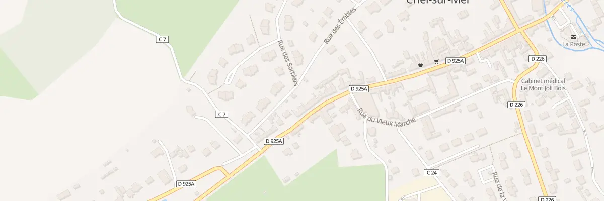 Plan du 15 Rue de la Libération à Criel-sur-Mer