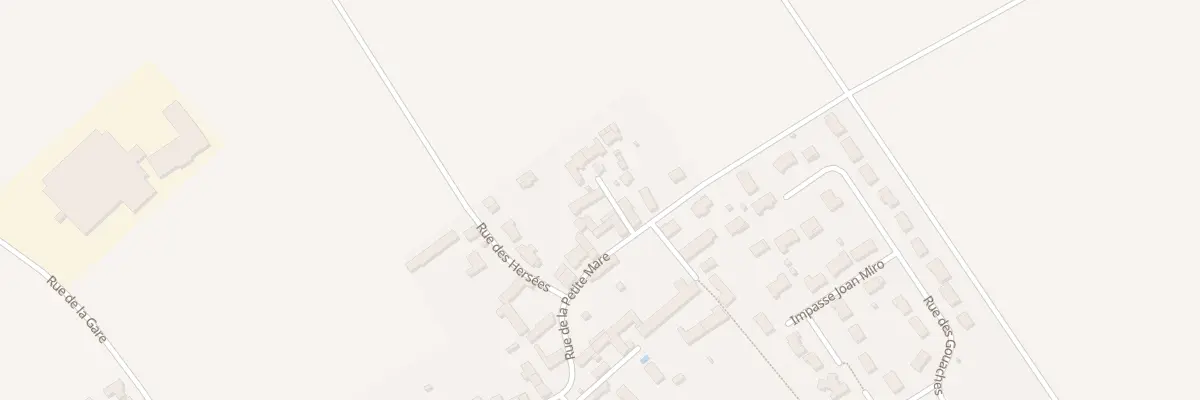 Plan du 1 Imp du Colombier à Villebarou