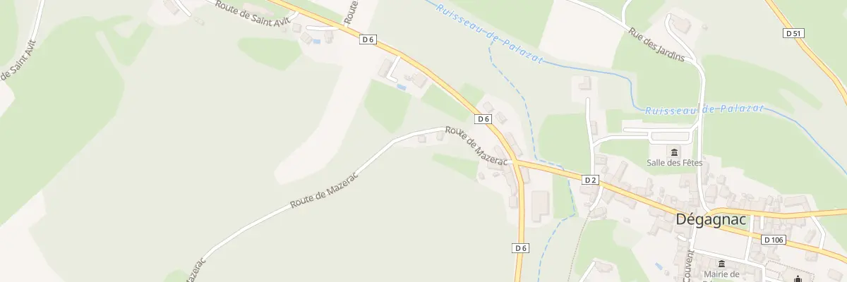Plan du 5031 Cantagrel à Dégagnac