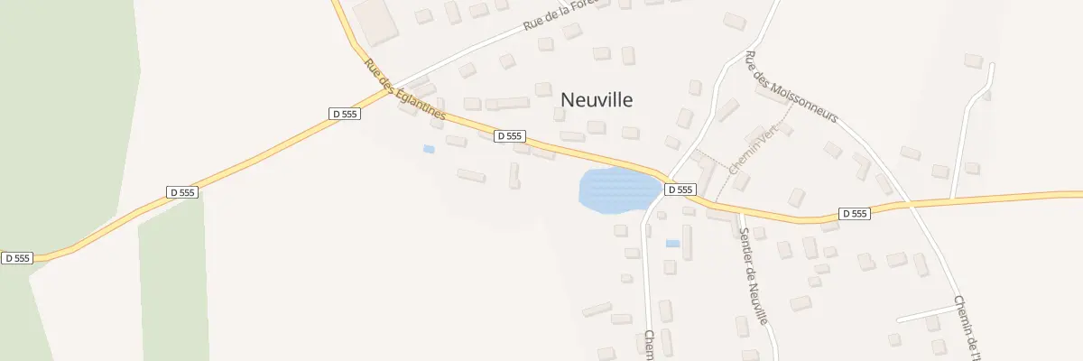 Plan du 1 Rue des Eglantines à Mousseaux-Neuville