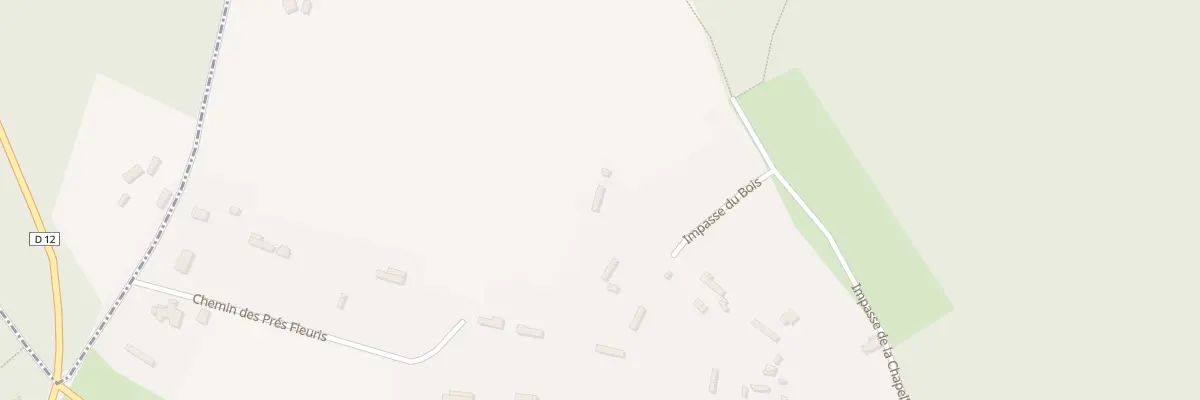 Plan du 2 Imp du Bois à Ventes-Saint-Rémy