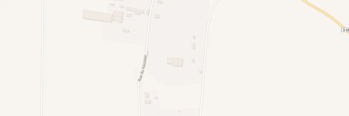 Plan du 396 Rue du Vaussier à Auzouville-sur-Ry