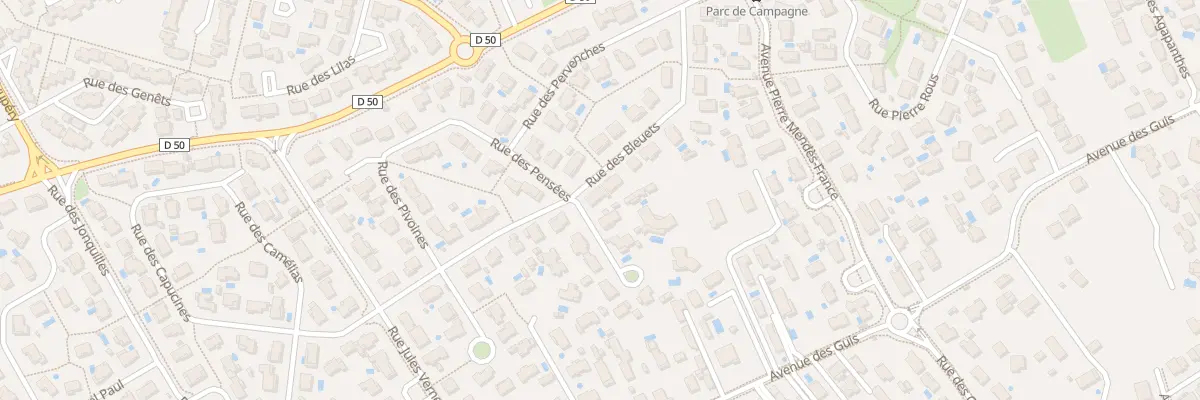 Plan du 12 Rue des Bleuets à Plaisance-du-Touch