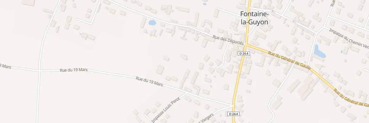 Plan du 6A Rue du 19 Mars à Fontaine-la-Guyon