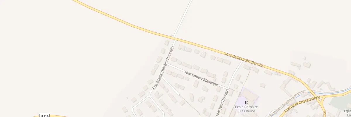 Plan du 16 Rue Robert Mesange à Saint-Luperce