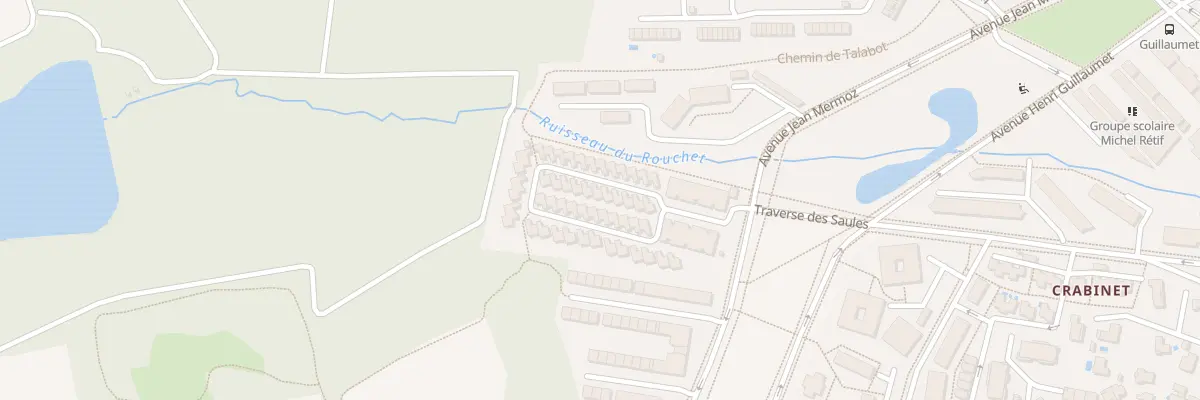 Plan du 3 Av Jean Mermoz à Cornebarrieu