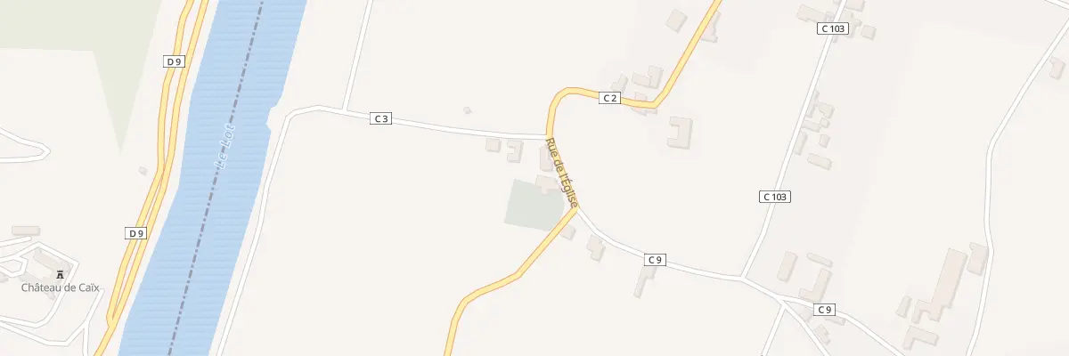 Plan du 5069A Camp de l’Église à Parnac