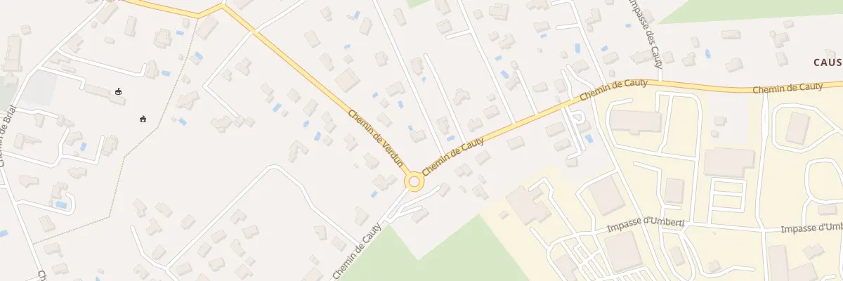 Plan du 838 Che de Cauty à Bressols