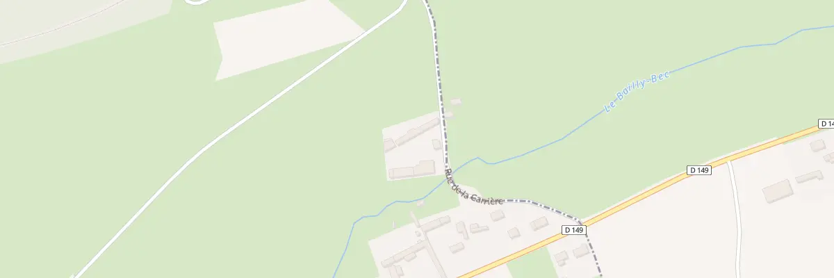 Plan du 7 Rue de la Carrière à Saint-Ouen-sous-Bailly