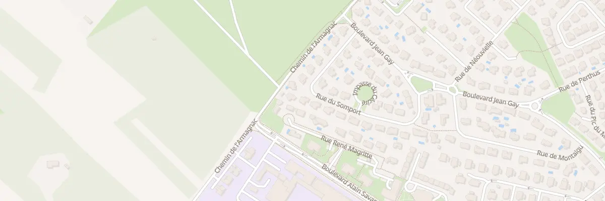 Plan du 23 Rue du Somport à Tournefeuille