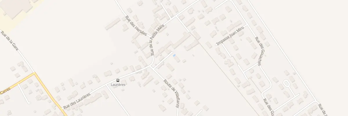 Plan du 2 Imp du Grand Sentier à Villebarou