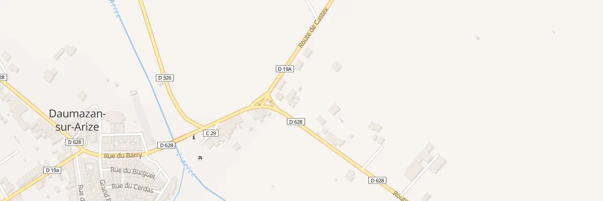 Plan du 1 Rte de Campagne à Daumazan-sur-Arize