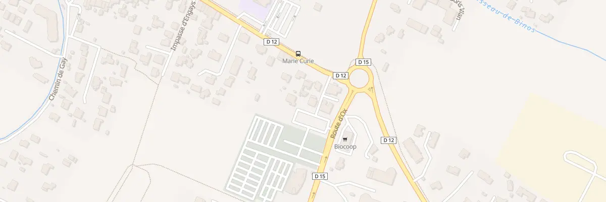 Plan du 90 Rte d’Ox à Seysses