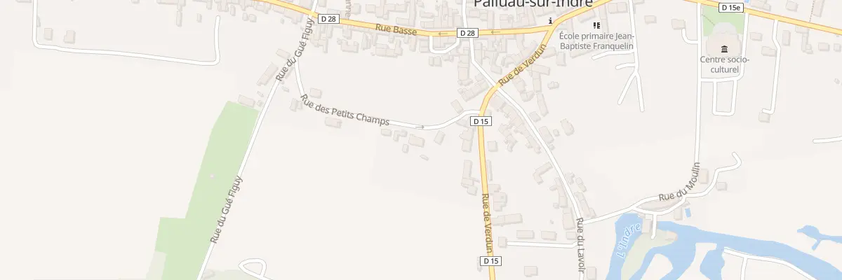 Plan du 1B Rue des Petits Champs à Palluau-sur-Indre