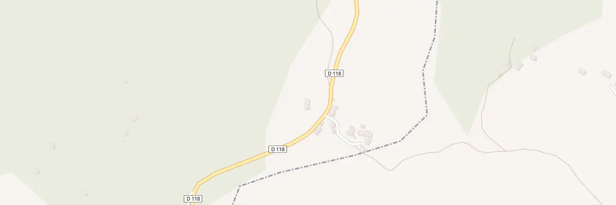 Plan du 372 Bagen à Biert