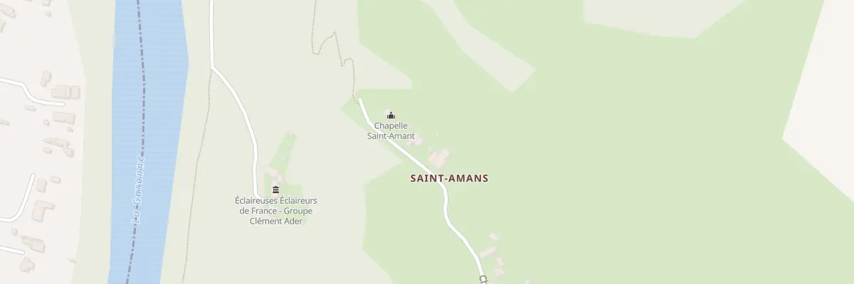 Plan du 8 Che de St Amans à Muret