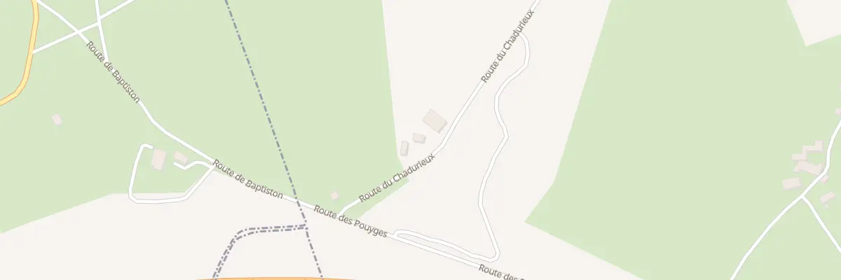 Plan du 5479 Chadurieux à Brignac-la-Plaine