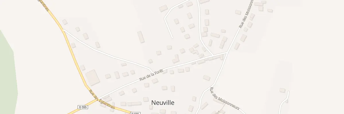 Plan du 10B Rue de la Foret à Mousseaux-Neuville