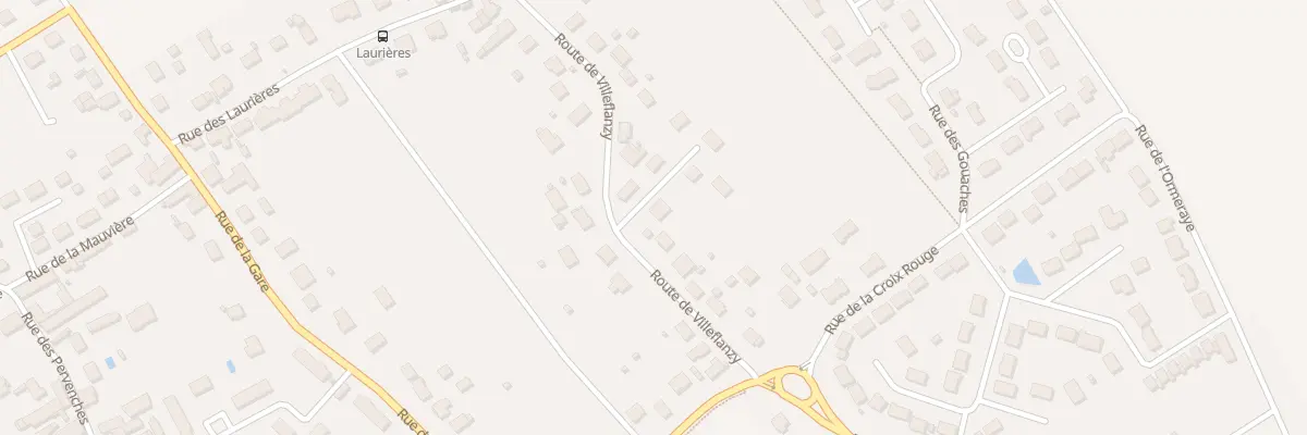 Plan du 2 Imp de la Croix Collinet à Villebarou