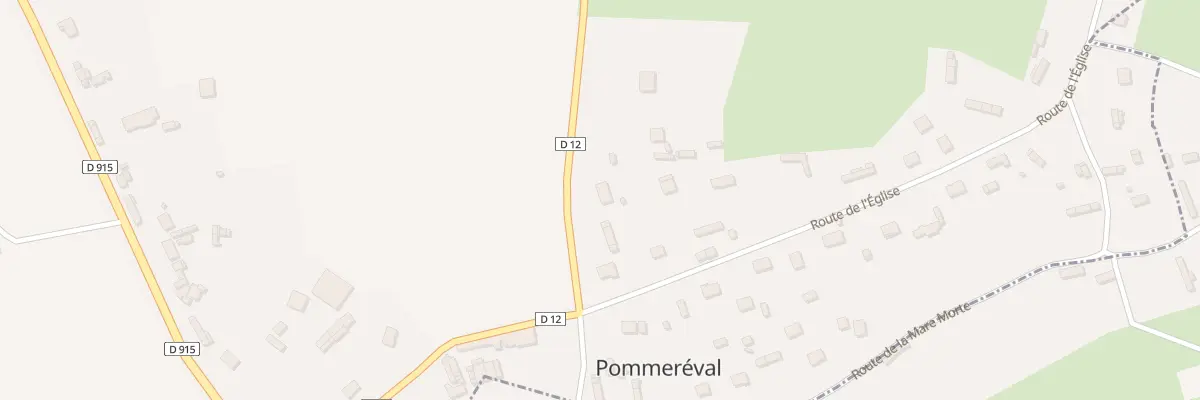 Plan du 346 Rte des Trois Maisons à Pommeréval