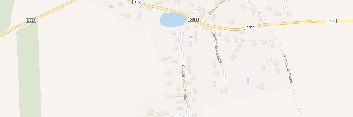 Plan du 8 Che de la Futelaye à Mousseaux-Neuville