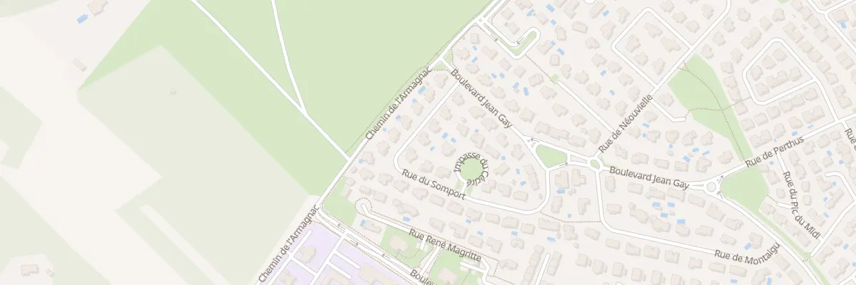 Plan du 16 Rue du Somport à Tournefeuille