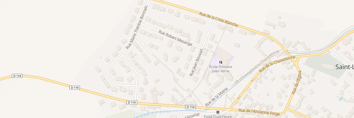 Plan du 4 Rue Robert Mesange à Saint-Luperce