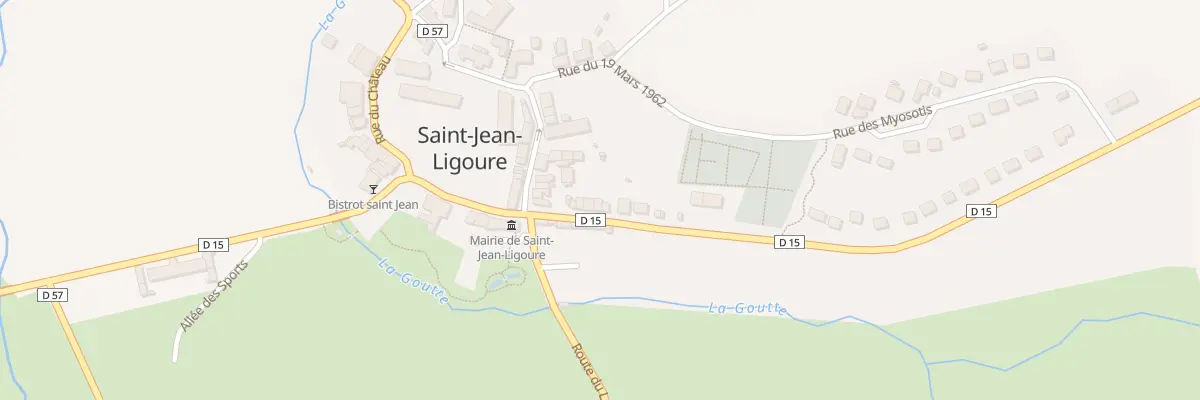 Plan du 5170A Av des Tilleuls à Saint-Jean-Ligoure