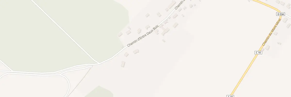 Plan du 25 Che d’Entre Deux Bois à Hardencourt-Cocherel