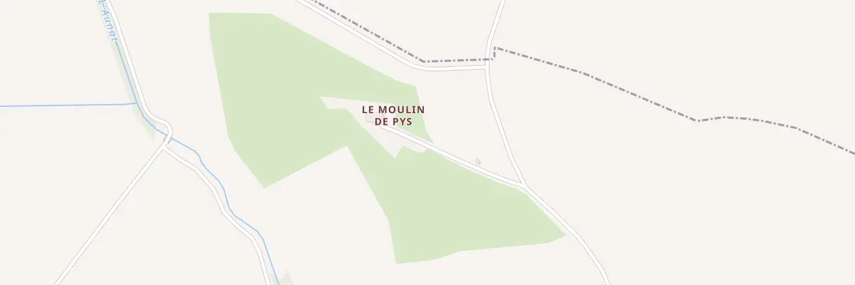 Plan du 33 Le Moulin à Latrape