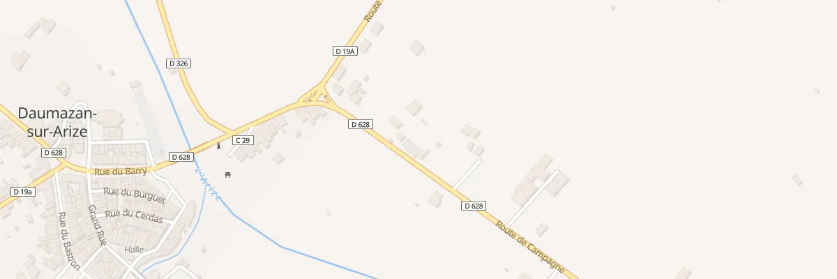 Plan du 5 Rte de Campagne à Daumazan-sur-Arize
