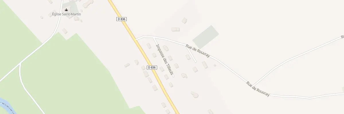 Plan du 2 Imp des Tilleuls à Chambray