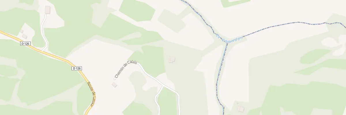 Plan du 23 Lafagette à Méras