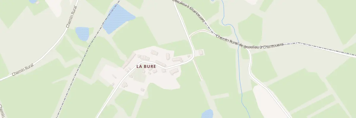 Plan du 17 La Bure à Cromac
