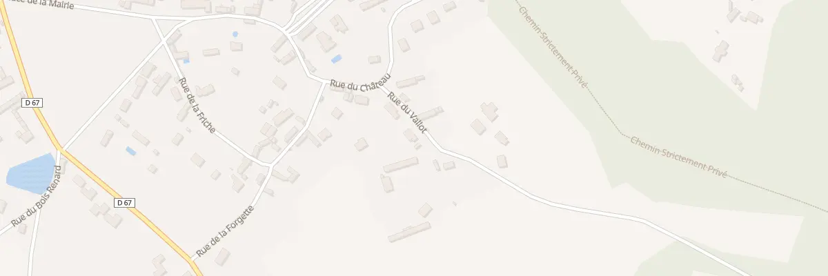 Plan du 3 Rue du Vallot au Cormier