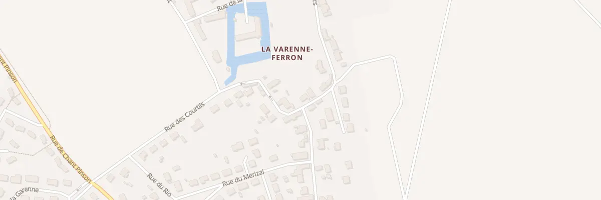 Plan du 1 Rue des Champs Guigniers à La Chapelle-du-Noyer