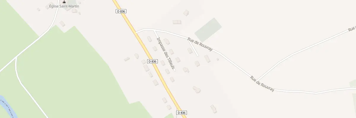 Plan du 3 Imp des Tilleuls à Chambray