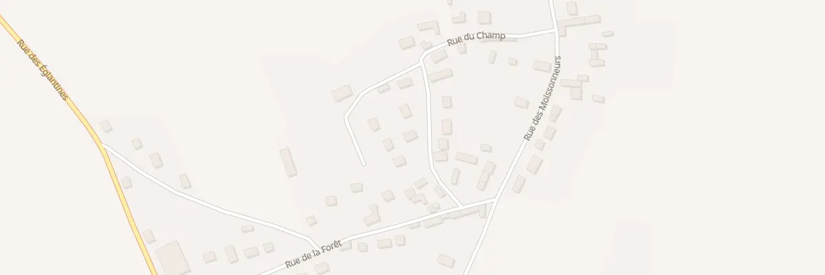Plan du 14 Rue du Champ à Mousseaux-Neuville