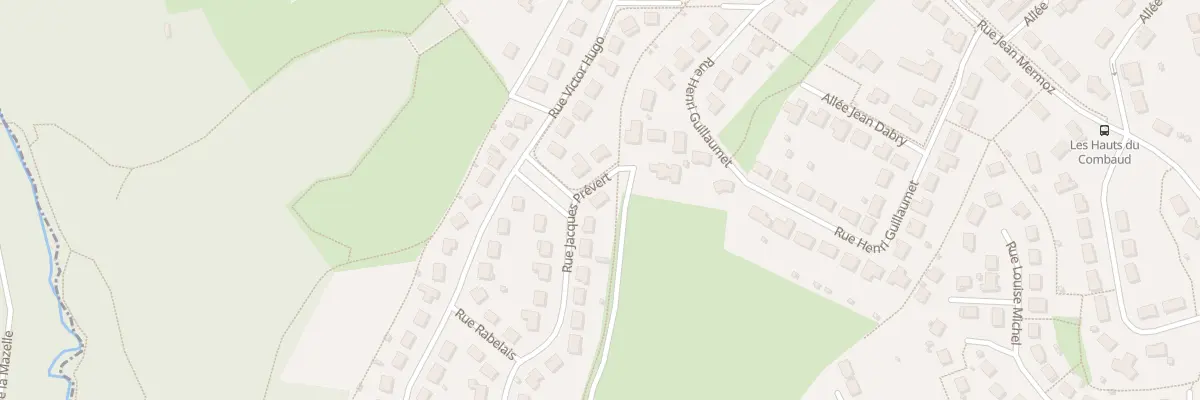 Plan du 1 Rue Jacques Prevert à Rilhac-Rancon