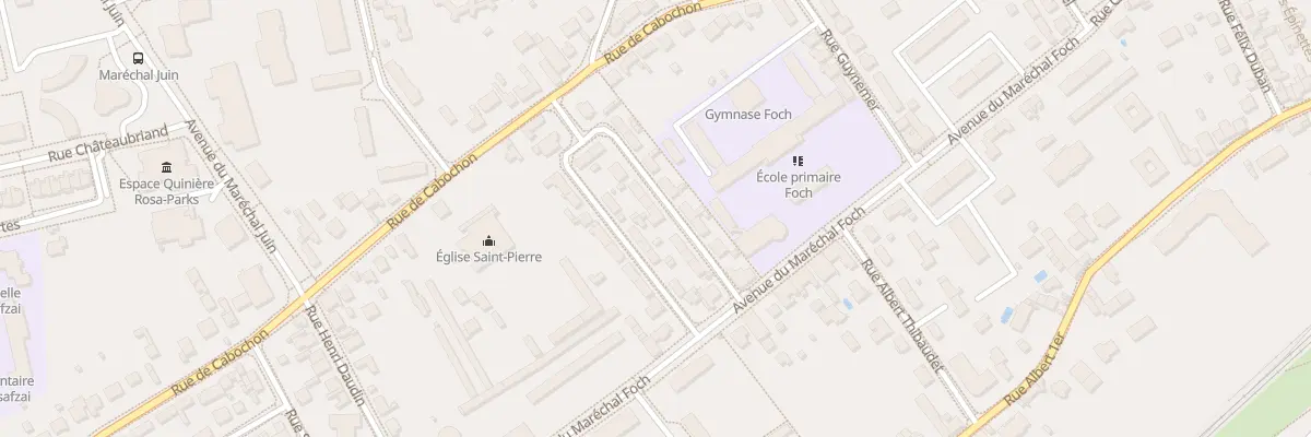 Plan du 11 Rue Hubert Fillay à Blois