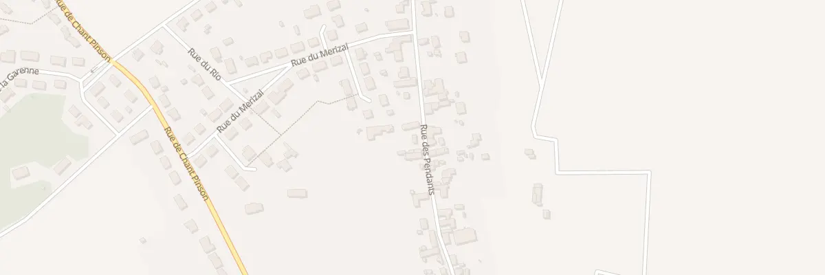 Plan du 21 Rue des Pendants à La Chapelle-du-Noyer