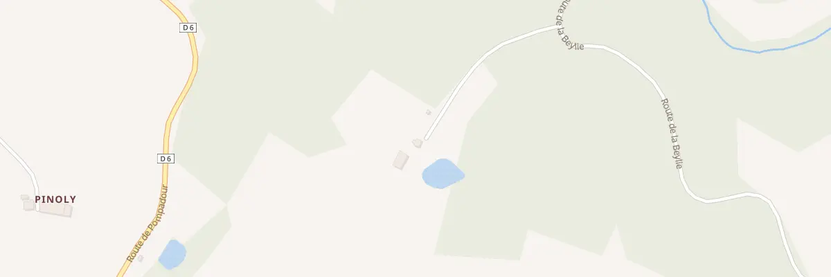 Plan du 4 Rte de la Beylie à Ségur-le-Château