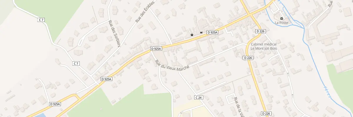 Plan du 20 Rue de la Libération à Criel-sur-Mer