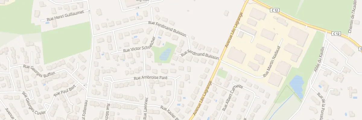 Plan du 30 Rue Ferdinand Buisson à Panazol