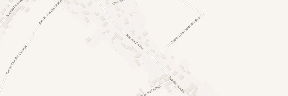 Plan du 33 Rue des Bordes à Chailles