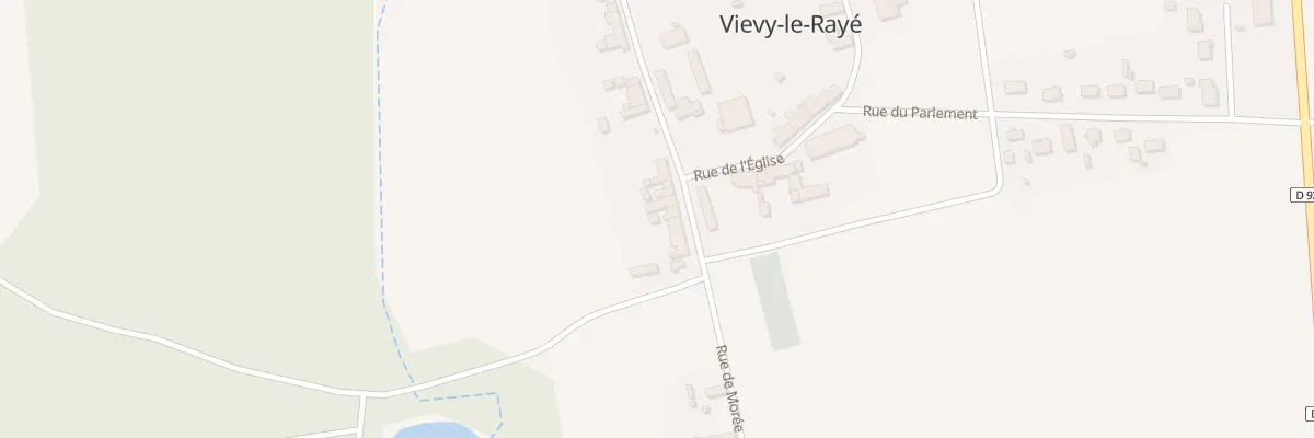 Plan du 7 Rue de Morée à Vievy-le-Rayé