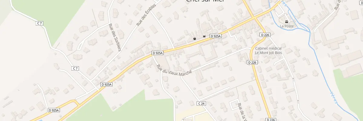 Plan du 22 Rue de la Libération à Criel-sur-Mer