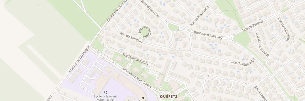 Plan du 11 Rue du Somport à Tournefeuille