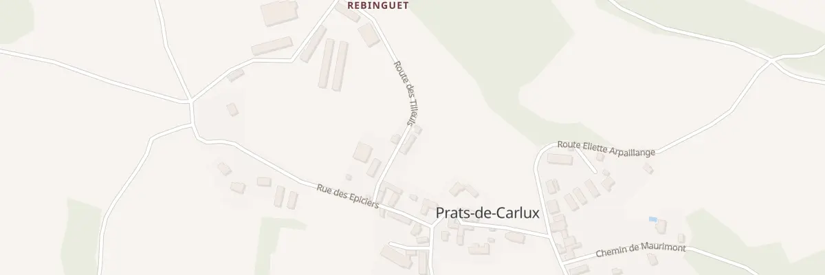 Plan du 84 Rte des Tilleuls à Prats-de-Carlux