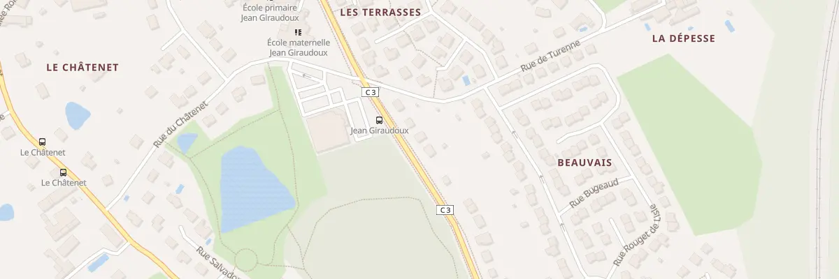 Plan du 52 Av Jean Giraudoux au Palais-sur-Vienne